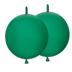 Dark Green Link Balloons 6 Inch 120 Pcs Latex Quick Linking Balloon for Birth…