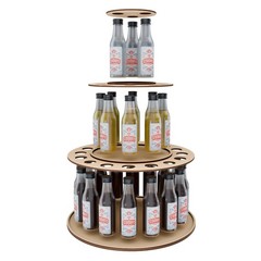 Party Display for Mini Liquor Bottles | 21st Birthday Holiday Celebration Dec…