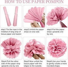 Glamorous Rose Gold 40th Birthday Decorations – 21pcs for Unforgettable Parties