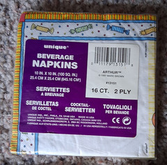 Vintage Napkin Sampler Pack for Junk Journals-Decoupage Disney-Arthur Vintage