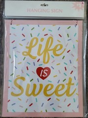 Variety of Hanging Cardboard Multi-Use Signs 12×9 3/4 Inch Brand New Sealed