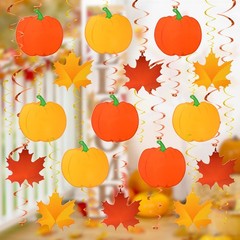 Thanksgiving Decorations Swirls Hanging Fall Autumn Home Office Classroom