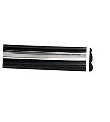 Black Chrome Side Body Trim Molding Replacement for 1992 Quarter Roll – 6 ft