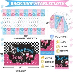 Gender Reveal Balloons & Confetti Set – 171 Pcs