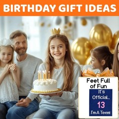 Level 13 Unlocked Birthday Gift Socks for 13 Year Old Teen Girls Boys