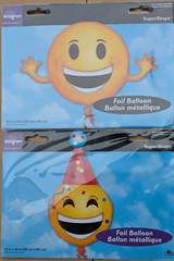 EMOJI BALLOONS – Foil Mylar Balloons – Birthday Party – YOU PICK – NEW