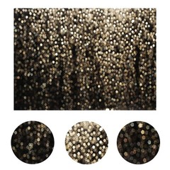 Photography Backdrop Gold & Black Bokeh Abstract Background 8x6ft – 8x6ft
