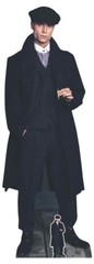 Peaky Blinder Style Gangster Smoking Lifesize and FREE Mini Cardboard Cutout