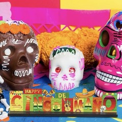 3 Piece Wooden Mexican Fiesta Table Centerpiece Signs Cinco De Mayo Taco Bar NEW