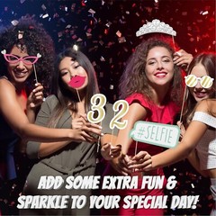 70pcs “ No Diy “ Birthday Photo Booth Props For All Ages “ Multi Colored “ Box S