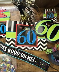 60th Birthday Party Decoration Bundle