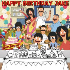 Bob’s Burgers Personalised Custom Banner Backdrop Party Supplies Birthday Gift