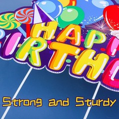 Birthday Yard Signs 8 Pack Lawn Sign Balloons Colorful Outdoor Decorations