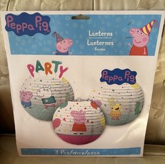 Peppa Pig Birthday Lanterns