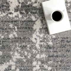 nuLOOM 2’5″ x 9’5″ Performance Indoor x (Rectangular), Deedra Grey