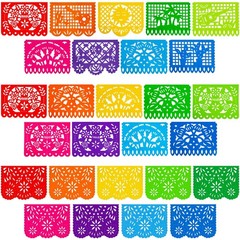 3 Packs 54 Ft Mexican Cinco De Mayo Party Decoration, Fiesta Party Decoration…