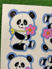 Vtg Panda ‘N Pals Nut Cups 2 Pkgs Die Cut Paper Decor Baby Child Party Crafts