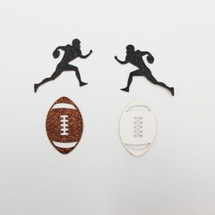200PC Football Confetti for Table,Football Party Decorations for 1st Year Dow…