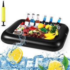 Rectangular Inflatable Serving Bar Floating Drink Holder for Pool Inflatable …
