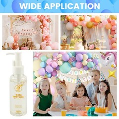 Helium Balloon Protection Fluide Bottle with Pump,Effective Hi-Float Balloons…