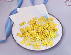 200Pcs 2025 Confetti New Year Table Decor Glitter Confetti Christmas Confetti fo