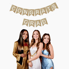 Graduation Decorations 2026, Congrats Grad Banner for Congratulations Graduate G