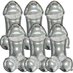 6 Pcs Bachelorette Balloons Funny Bachelorette Party Favors Decorations for U…