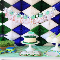 Hole in One First Birthday – Golf 1St Birthday Decorations,Golf 12 Month Photo B