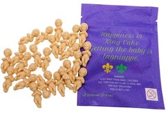 King Cake Babies Bulk Pack Baby Jesus Bundle Figurine in a New Orleans Mardi …