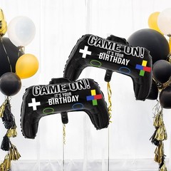 Reusable Game Controller Balloons – Fun 4 Pack for Boys & Girls Birthday Parties