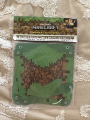 Brand New Mojang Minecraft Birthday Banner Party 7.82 Ft Lot of 4