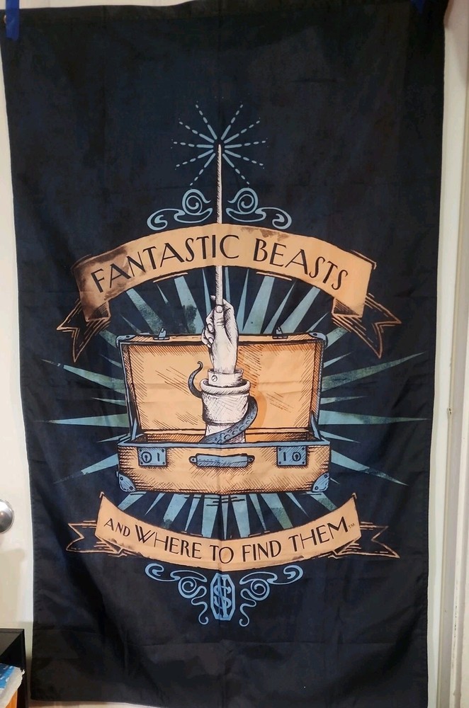 Fantastic Beasts & Where to Find Them 30×50 Banner Loot Crate Harry Potter
