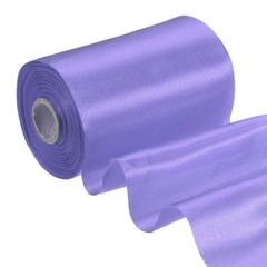 4 Inches x 22 Yards Satin Ribbon Roll Gift Wrapping Ribbon, Light Purple