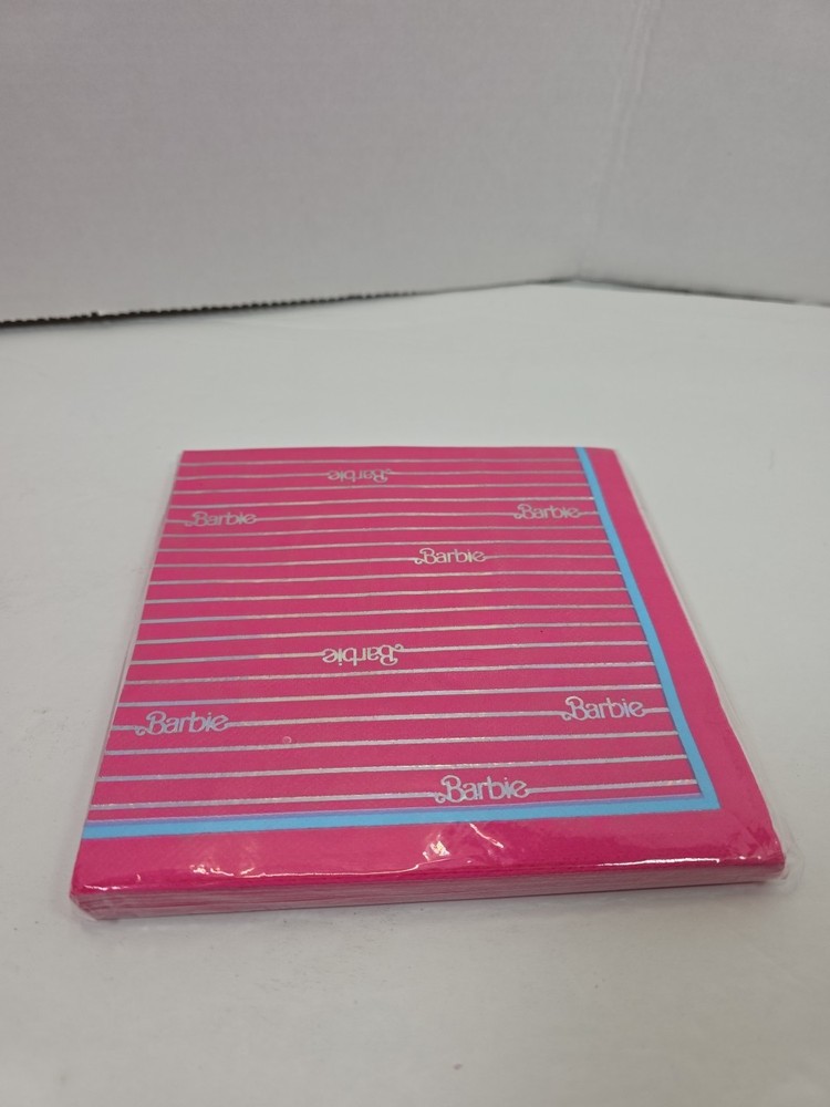 Mattel Barbie Pink Party Napkins – 16PCS In Each Package – NEW