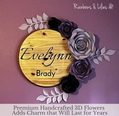 Rainbows & Lilies Large Paper Flowers Decorations for Wall, NEW STRAITS TIMES