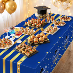 3 Pack Graduation Tablecloth,Graduation Decorations Class of 2026 Graduation Par
