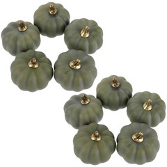 10 Pcs Thanksgiving Pumpkin Decor Artificial Pumpkins Decorations
