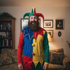 Realistic Fake Beard & Mustache Set for Costume & Cosplay