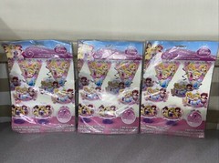 NEW Disney Princess 7 pcs X 3 Decoration Kits Banner Hanging Swirls Honeycomb