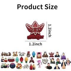 29 Pcs TV Drama Theme Shoe Charms, For Shoe Decoration, The Perfect Choice for