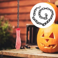Scary Prop Chain Link Decor Fake Haunted Chains Costume Accessory