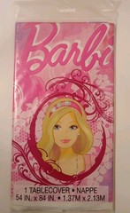 Barbie tablecover