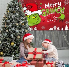 Christmas Banner Merry Christmas Banner 5x3FT Christmas Party Decorations for…
