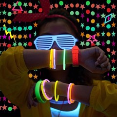 Durable 127ft Neon Party Decoration Set – UV Reactive, Perfect for Any Event