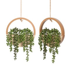 Floweroyal 12.2 inches x 5 x 1 inch x 1 inch, Type1-wood Color-2pcs
