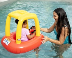 Little Tikes Cozy Coupe Inflatable Junior Baby Boat for The Little Ones, Enjoy a