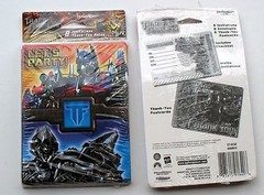 HASBRO – Lot of 8 PIECES Transformers DesignWare Parts Birthday Supplies – NEW
