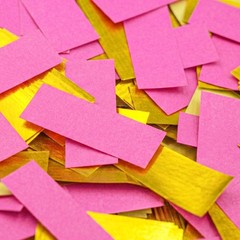 2.2lbs Pink Gold Paper Confetti Biodegradable Tissue Floating Party Decor