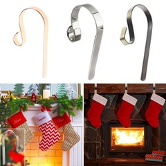 Christmas Stocking Holder Hook Mantel Hanger Multi-purpose Hanger Decoration