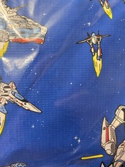 VTG Robotech Birthday Party Table Cover. 1985 Amscan 54”x102” HTF NOS